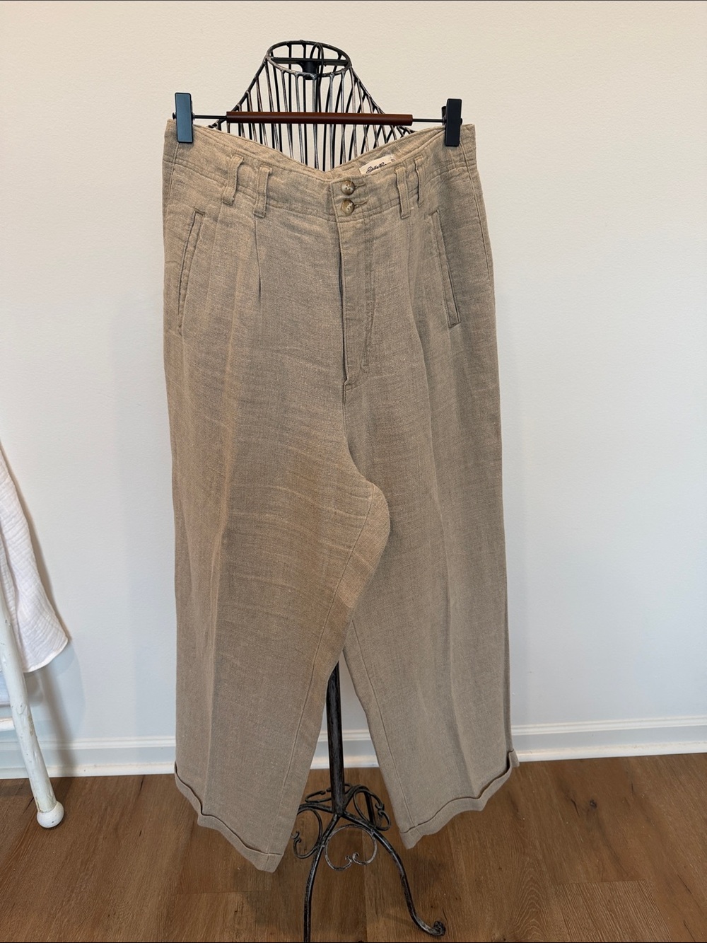 Vintage Eddie Bauer Linen Chinos